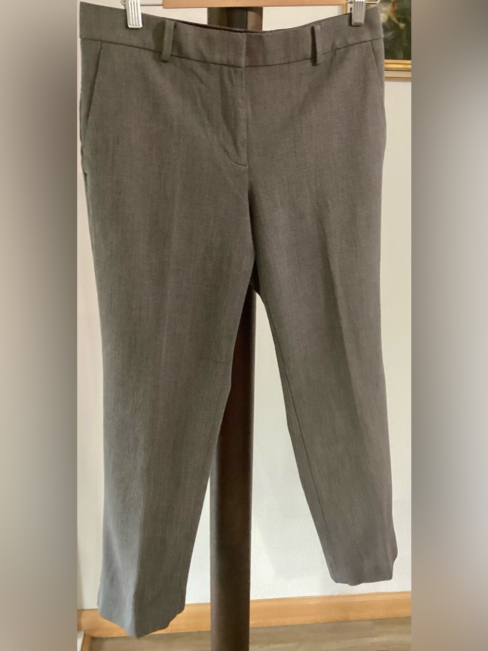 Ann Taylor Curvy Fit Trousers Charcoal Gray Dress Pants Size 6P
EUC